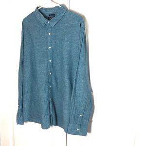 American rag XXL linen button up